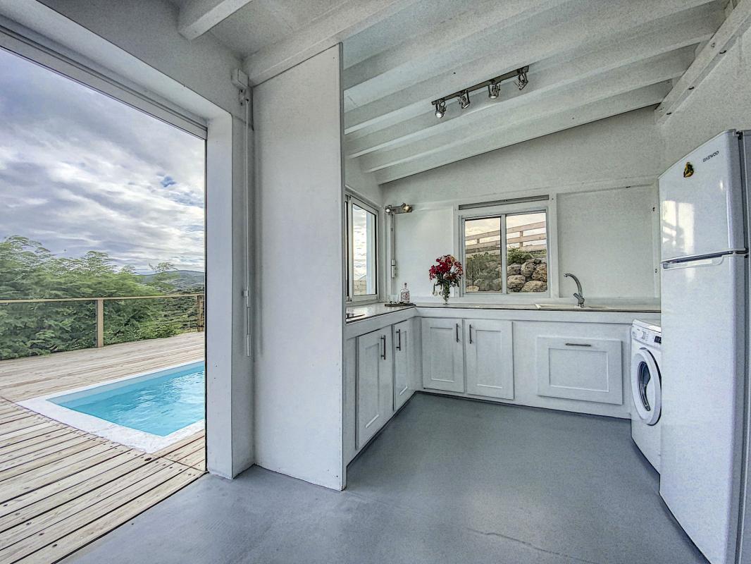 Location Villa 1 chambre Orient Bay St Martin-cuisine-6